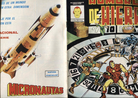 Mundicomics: Hombre de Hierro numero 4: Casino fatal (numerado 3 en trasera)