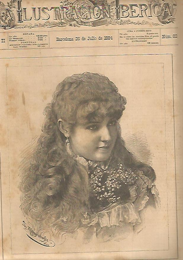 LAMINA 13418: Miss Lillian Russell
