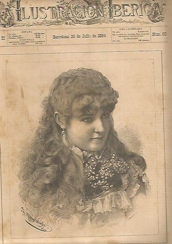LAMINA 13418: Miss Lillian Russell