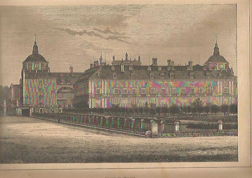 LAMINA 13405: Palacio de Aranjuez, Madrid