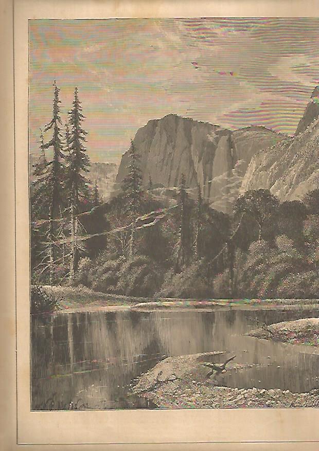 LAMINA 13441: Montaña de Yo Semite en Nevada