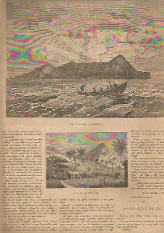 LAMINA 13341: Isla Pitcairn en Polinesia