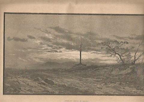 LAMINA 13367: Soledad, dibujo de Pahissa