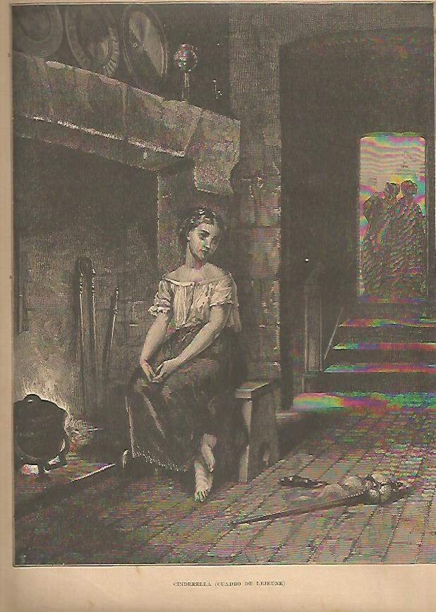 LAMINA 13391: Cinderella, por Lejeune