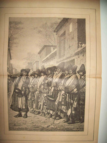 LAMINA 13386: Derviches cantantes en Turquia, por B. Wereschagin