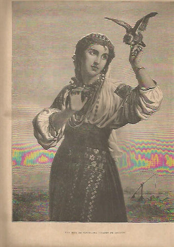 LAMINA 13381: Una hija de Cleopatra, por Leconte