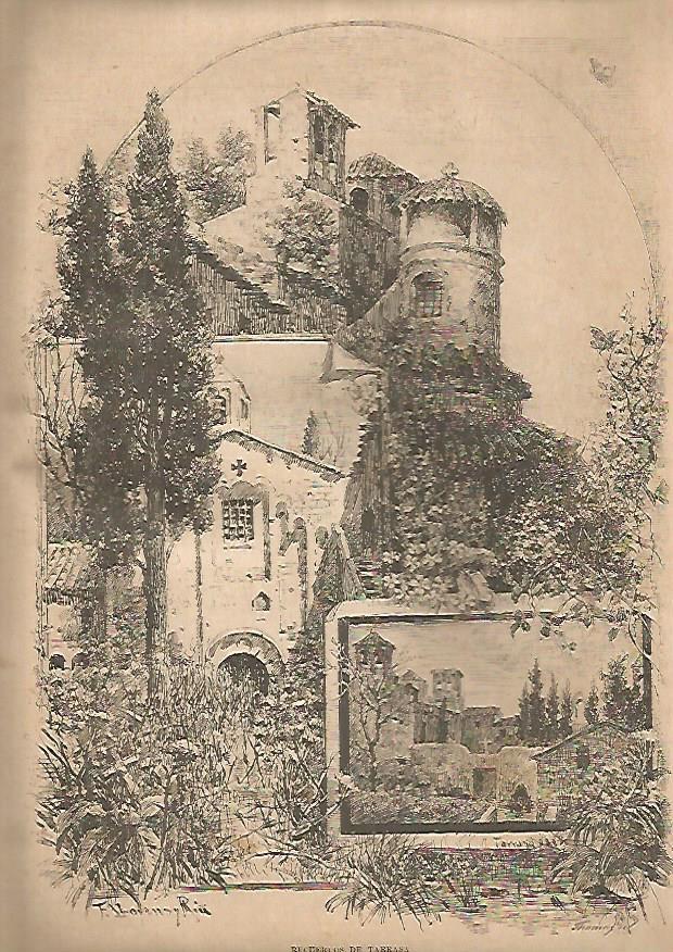 LAMINA 13371: Recuerdos de Terrassa, Barcelona