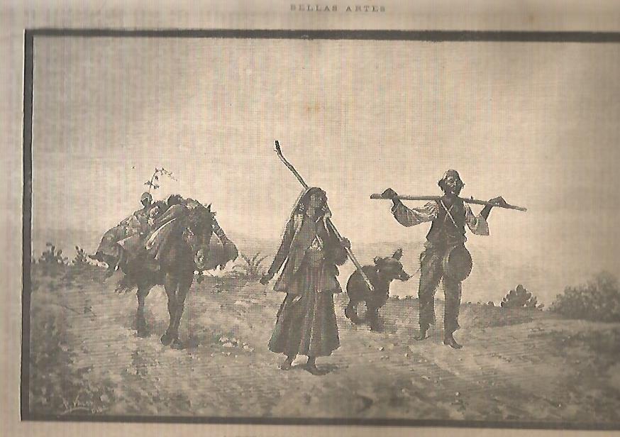 LAMINA 13541: La Marcha, por J. Araujo