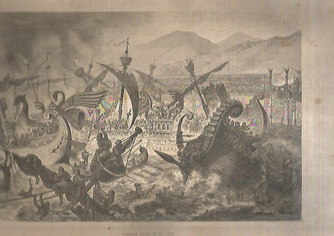 LAMINA 13536: Combate naval en el circo