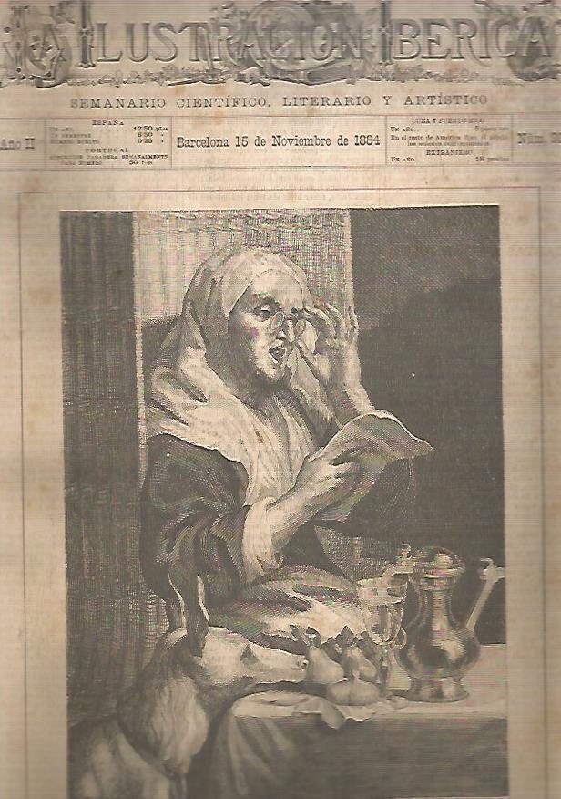 LAMINA 13532: Una vieja, por Jordaens