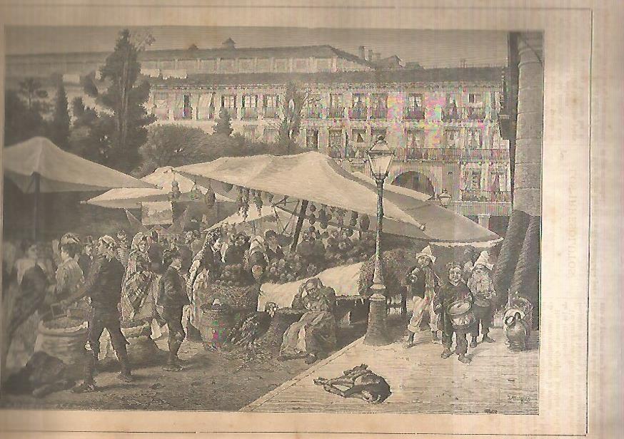 LAMINA 13570: La Plaza Mayor de Madrid