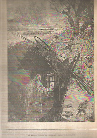 LAMINA 13568: El ahogado, dibujo de Kabasine