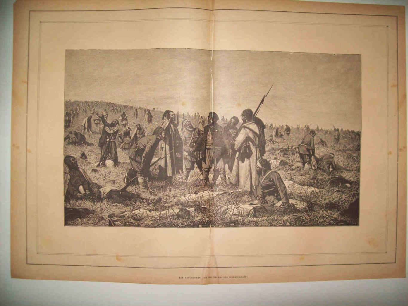 LAMINA 13464: Los vencedores, por B. Wereschagin