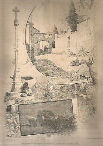 LAMINA 13515: Recuerdos de Sant Marti de Provençals, Barcelona