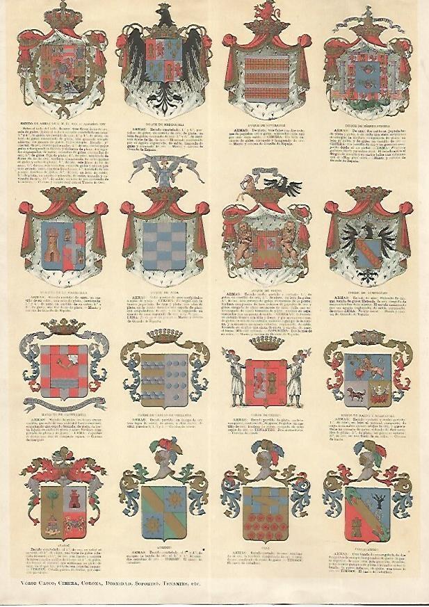 LAMINA 13174: Escudo de armas de España