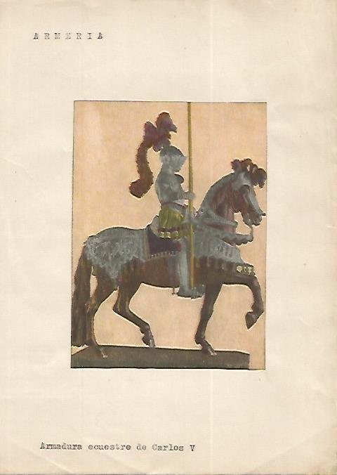LAMINA 13171: Aramdura ecuestre de Carlos V