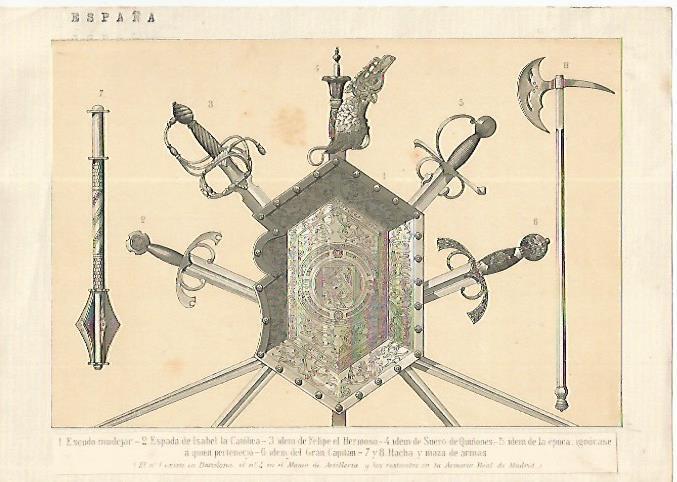 LAMINA 13169: Espada de Isabel  La Catolica