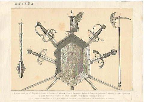 LAMINA 13169: Espada de Isabel  La Catolica