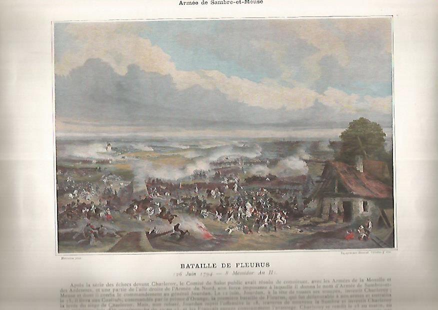 LAMINA 13181: Bataille de Fleurus