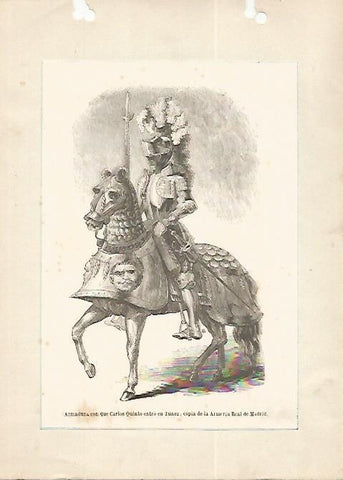 LAMINA 13162: Armadura de Carlos V