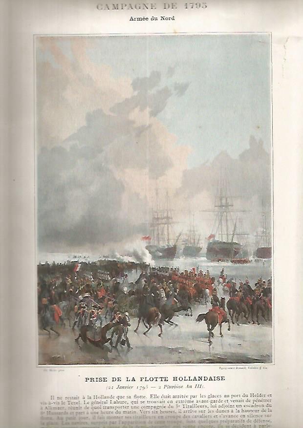LAMINA 13184: Prise de la flote Hollandaise