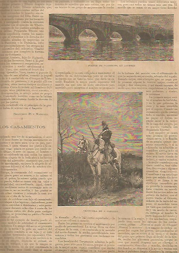 LAMINA 13206: Centinela a caballo