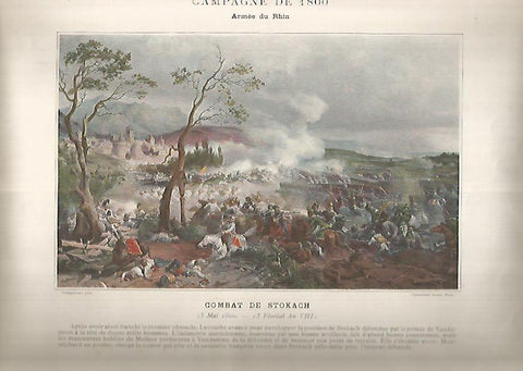 LAMINA 13199: Combat de Stokach
