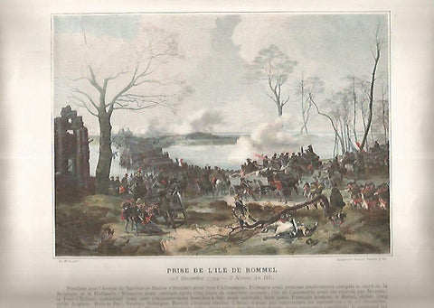 LAMINA 13183: Prise de l'Ile de Bommel