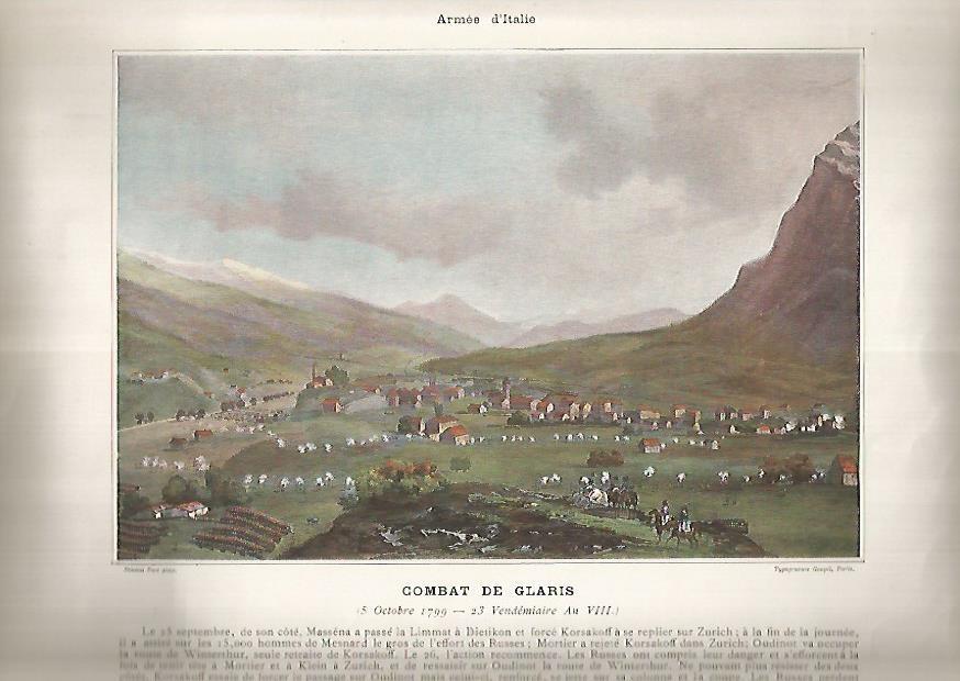 LAMINA 13198: Combat de Glaris