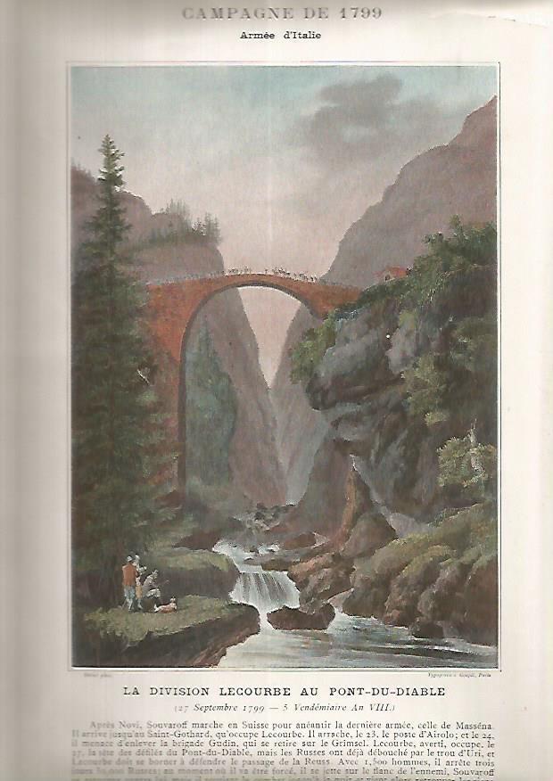 LAMINA 13196: La Division Lecourbe au Pont-du- Diable