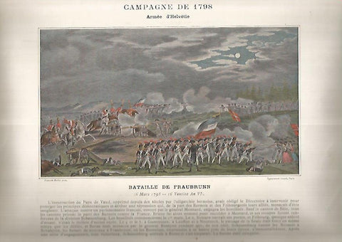 LAMINA 13194: Bataille de Fraubrunn