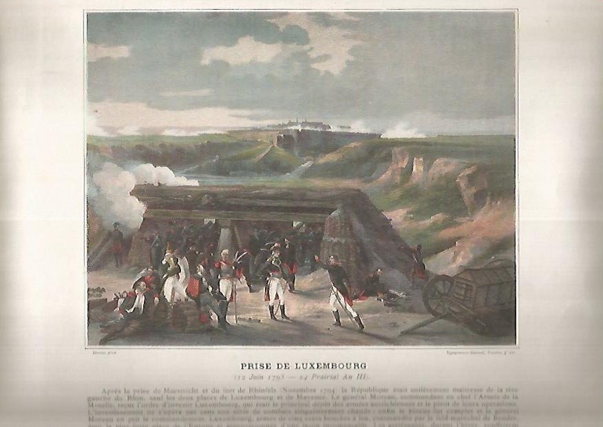 LAMINA 13185: Prise de Luxembourg