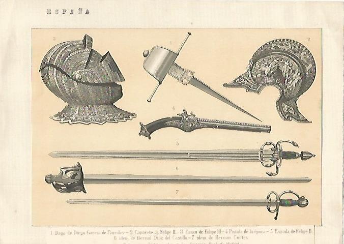 LAMINA 13152: Armas de la Armeria Real de Madrid