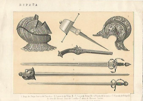 LAMINA 13152: Armas de la Armeria Real de Madrid