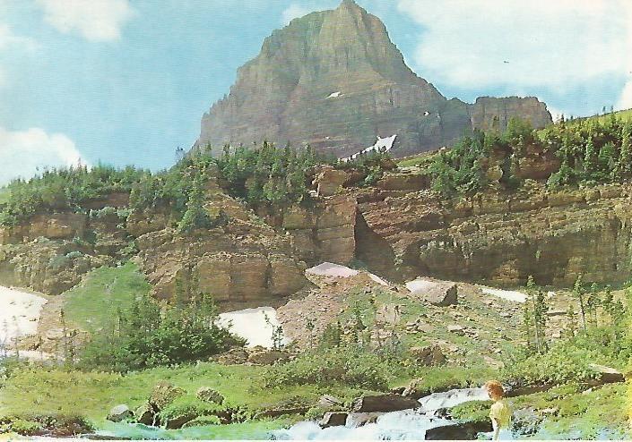 LAMINA 13107: Paisaje de montaña y rocas