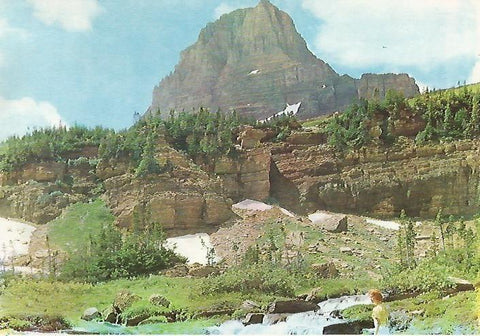 LAMINA 13107: Paisaje de montaña y rocas