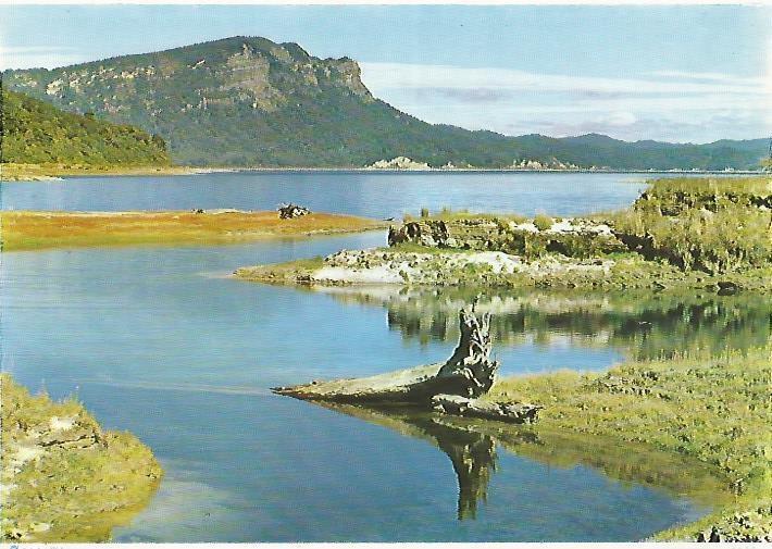 LAMINA 13104: Lago y montaña