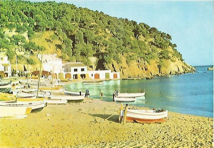 LAMINA 13129: Cala en la Costa Brava