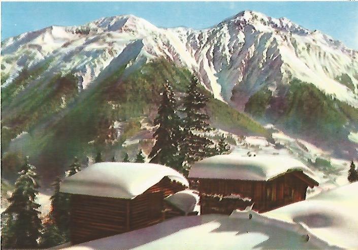 LAMINA 13124: Refugios en la nieve