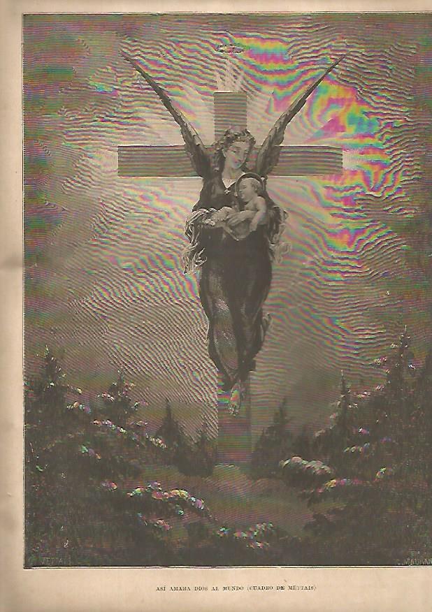 LAMINA 13304: Asi amaba Dios al mundo, por Mettais