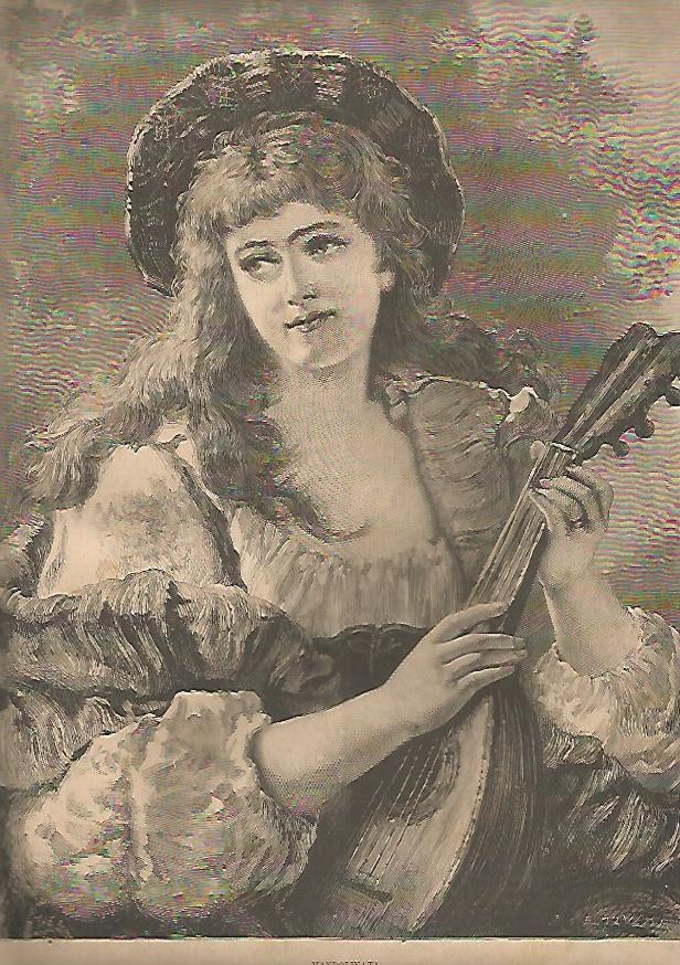 LAMINA 13283: Mandolinata