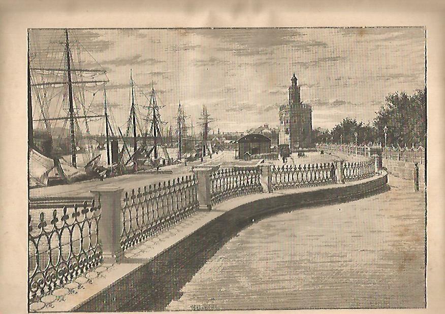 LAMINA 13329: Torre del Oro, Sevilla