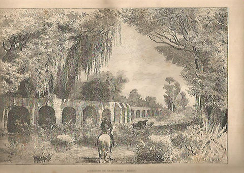 LAMINA 13328: Acueducto de Chapultepec, Mexico