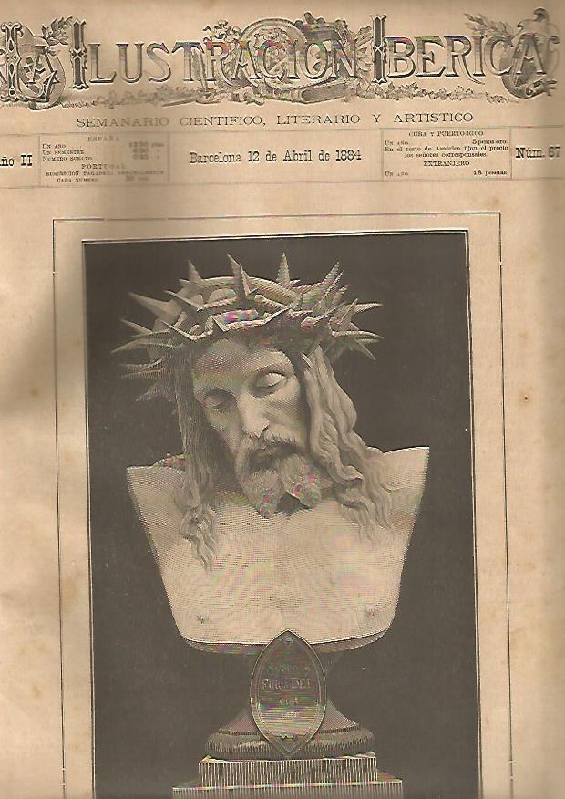 LAMINA 13310: Cristo, escultura de Leon Bruyer