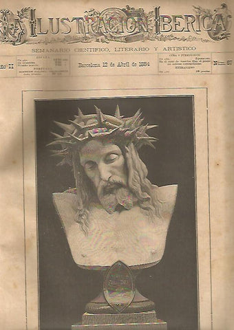 LAMINA 13310: Cristo, escultura de Leon Bruyer