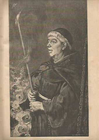LAMINA 13240: Chantre del monasterio, por D. Morelli