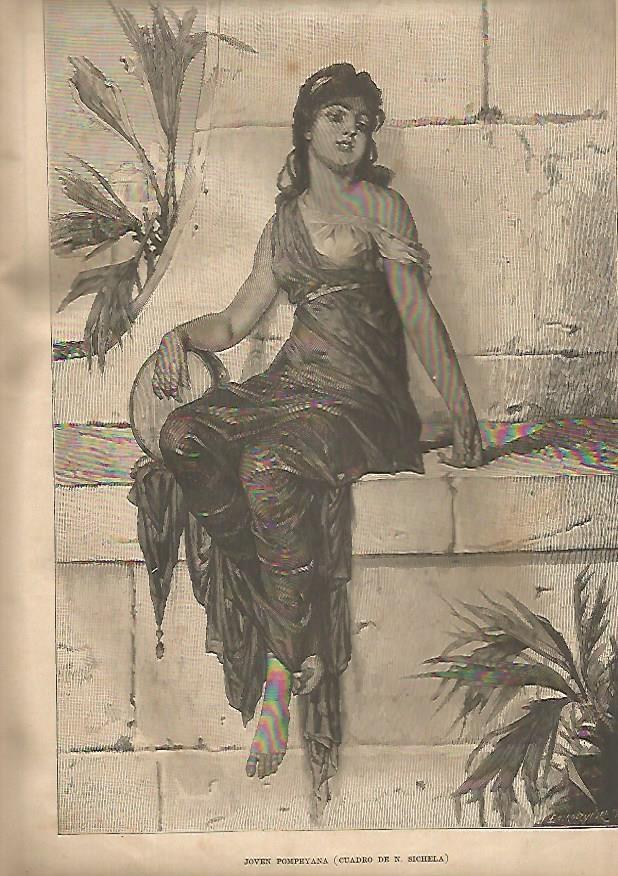 LAMINA 13229: Joven pompeyana, por N. Sichela