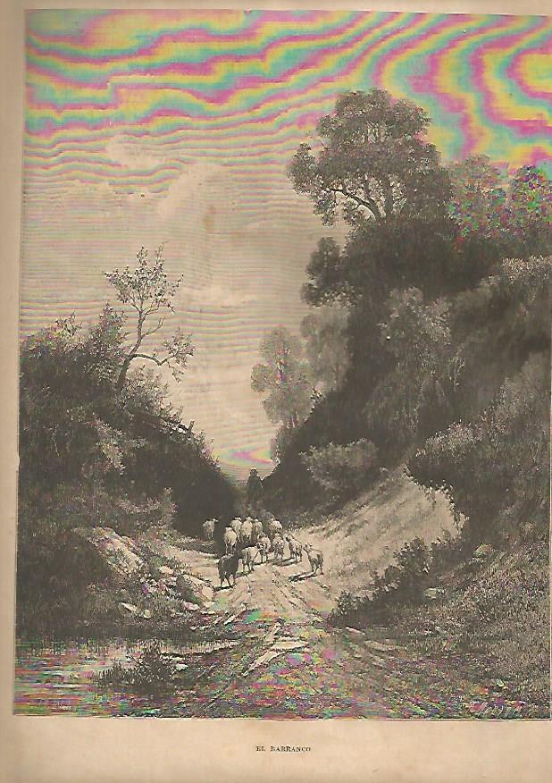 LAMINA 13266: El barranco