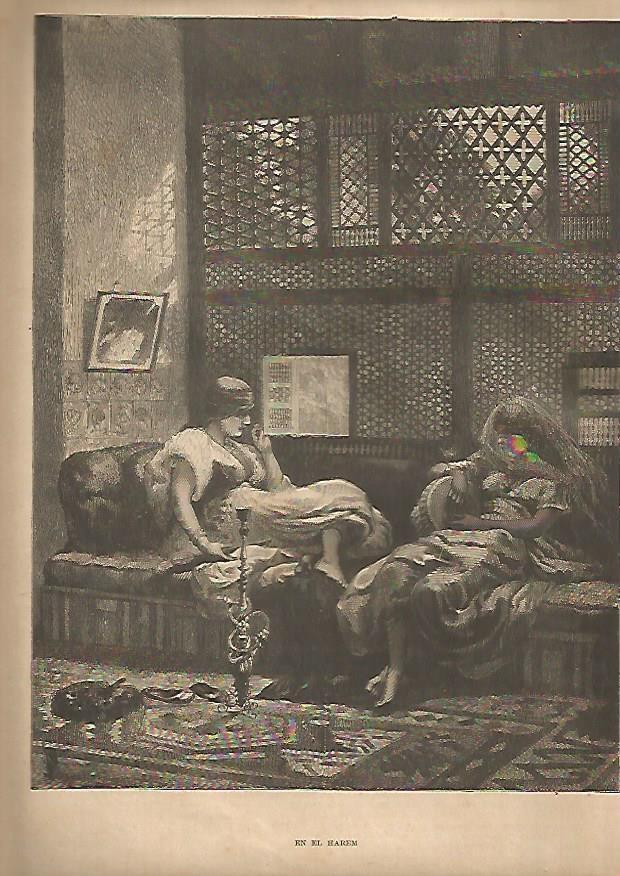 LAMINA 13258: En el harem