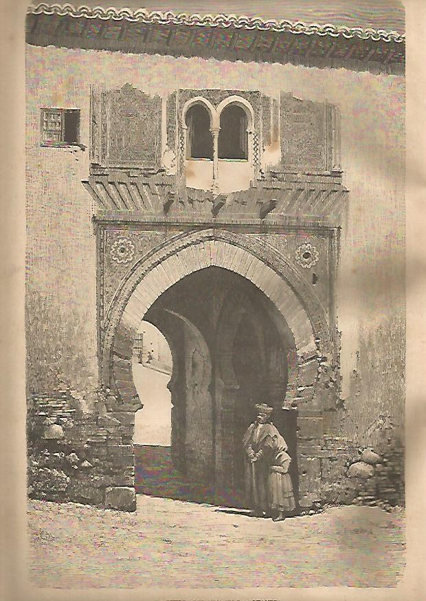LAMINA 13250: La puerta del vino en la Alhambra